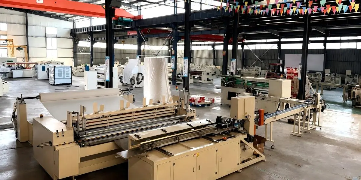 Automatic Toilet Roll Making Machine Automatic Toilet Roll Making Machine