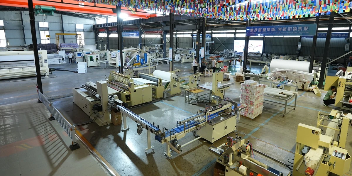 Toilet Paper Rewinding Machine Toilet Paper Rewinding Machine