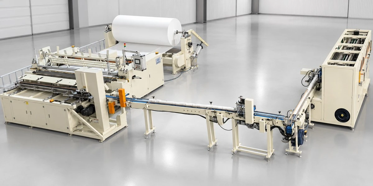 Tissue Roll Making Machine Tissue Roll Making Machine