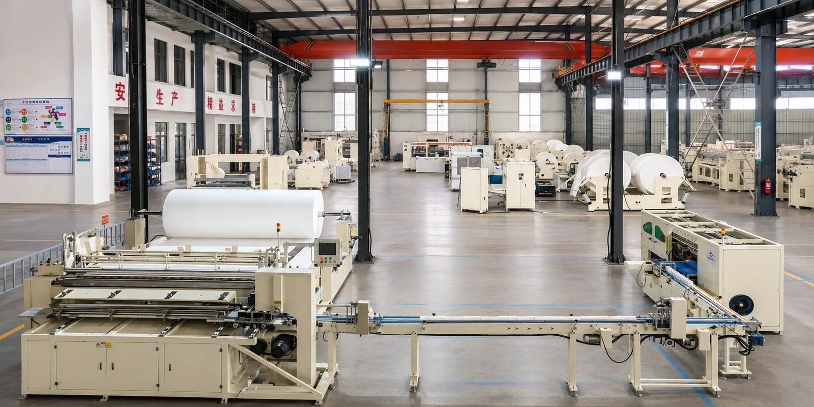 Tissue Roll Making Machine Tissue Roll Making Machine
