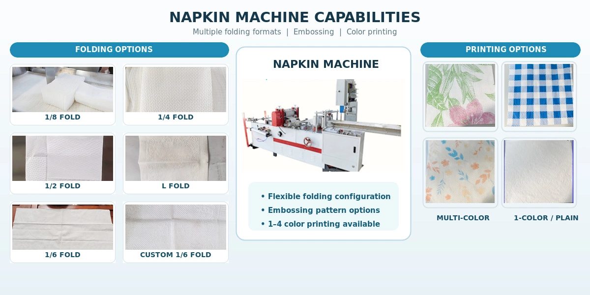 Tissue Paper Napkin Machine Tissue Paper Napkin Machine