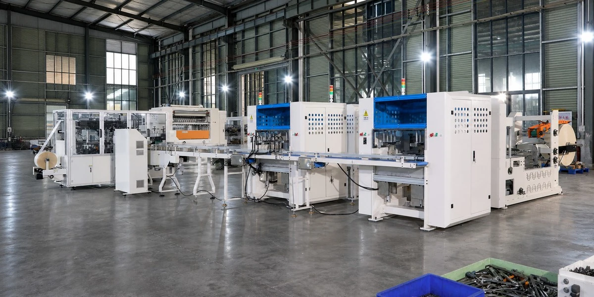Fully Automatic Napkin Machine Fully Automatic Napkin Machine