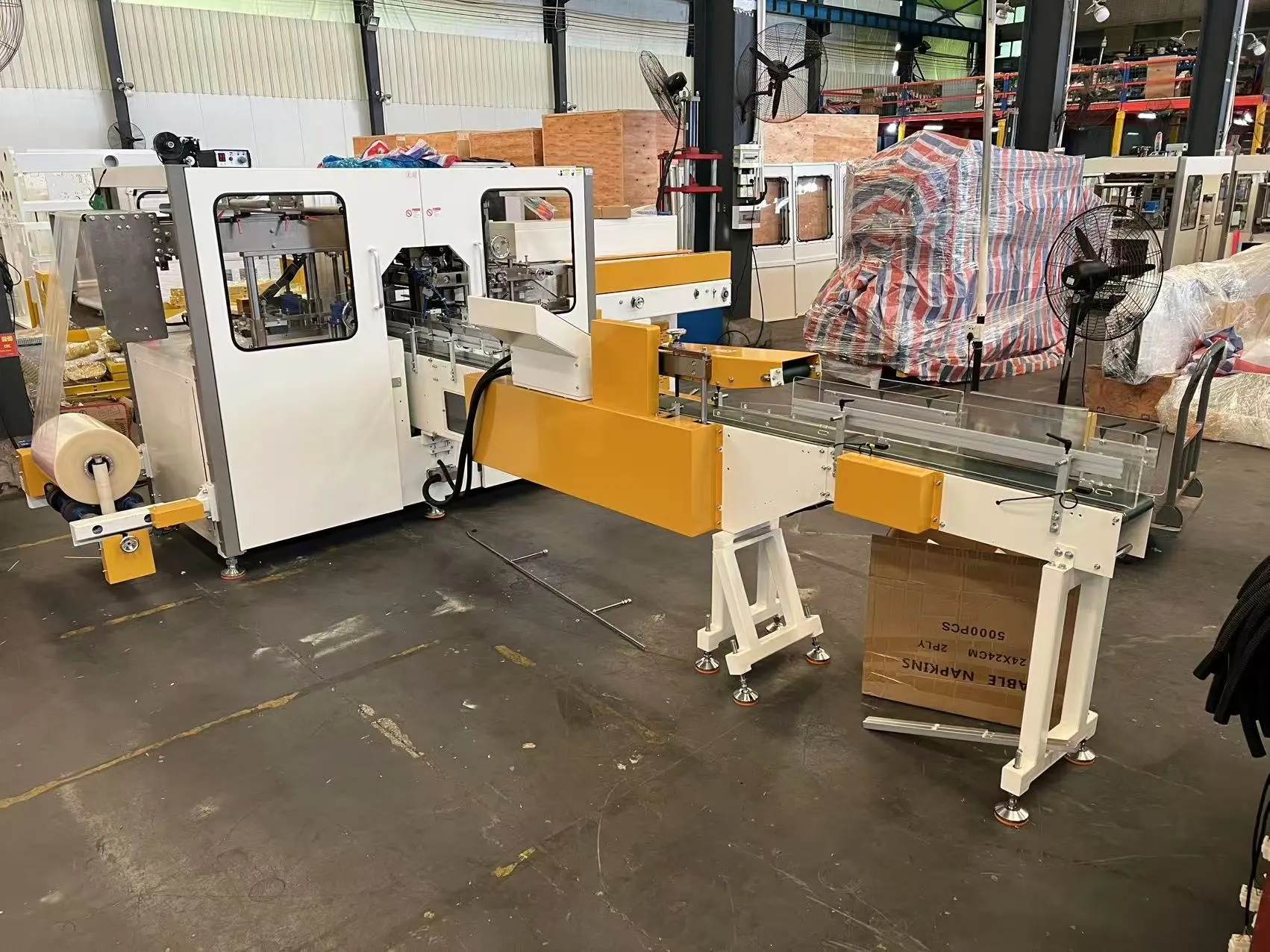 Tissue Wrapping Machine Tissue Wrapping Machine