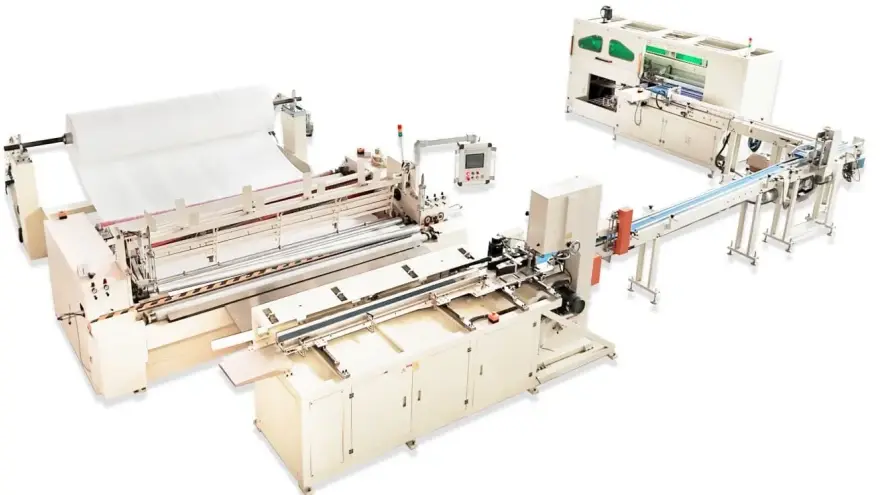 HY-3000  toilet paper auto bagging line
