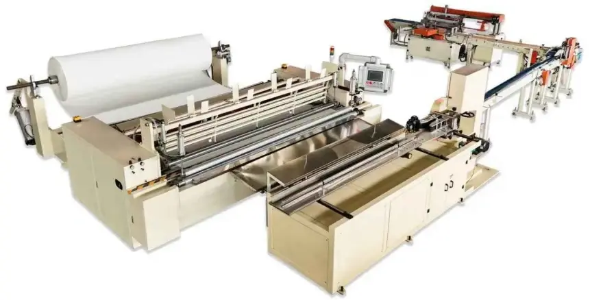HY-3000  toilet paper manual bagging line