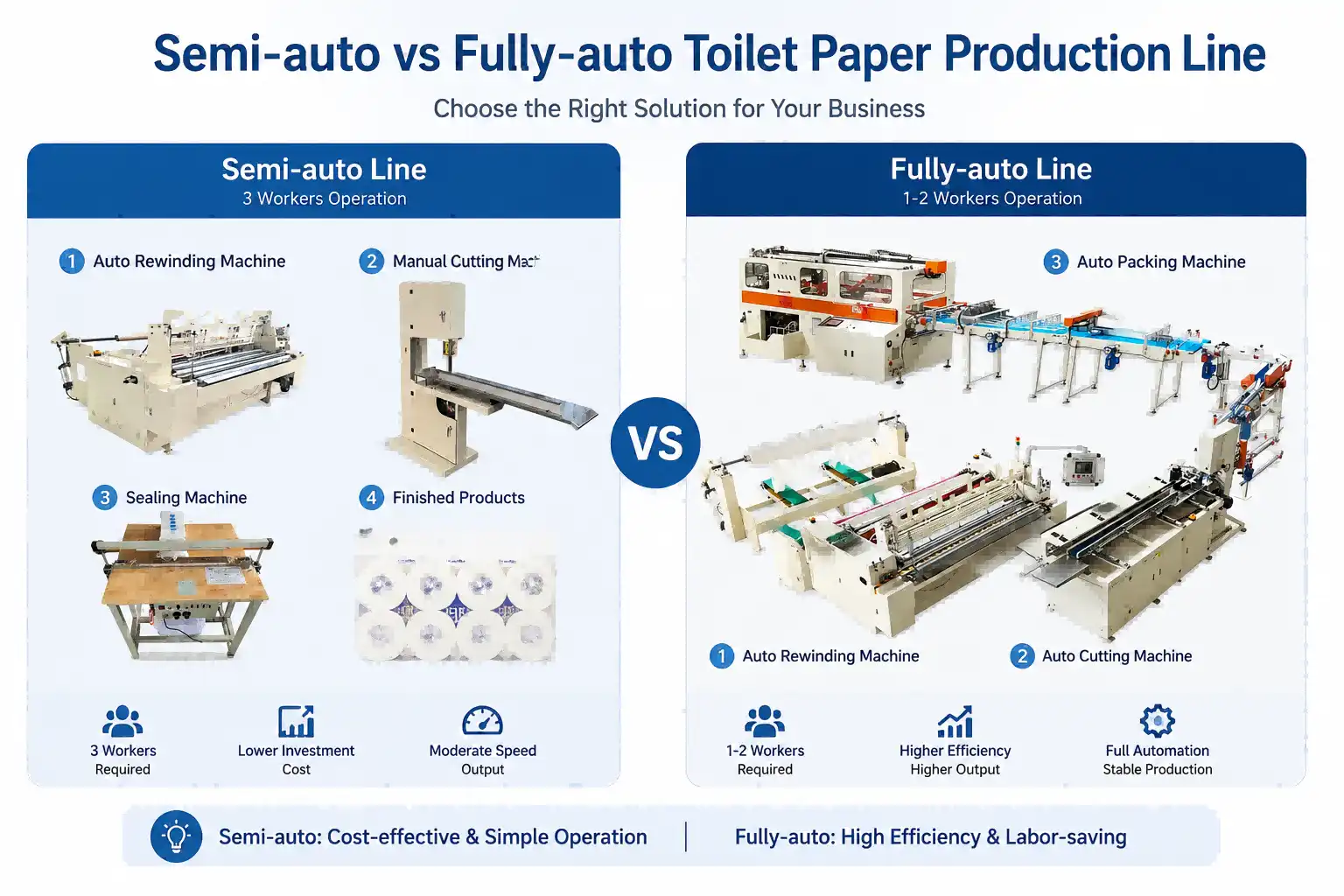 Toilet Paper Roll Manufacturing Machine Toilet Paper Roll Manufacturing Machine