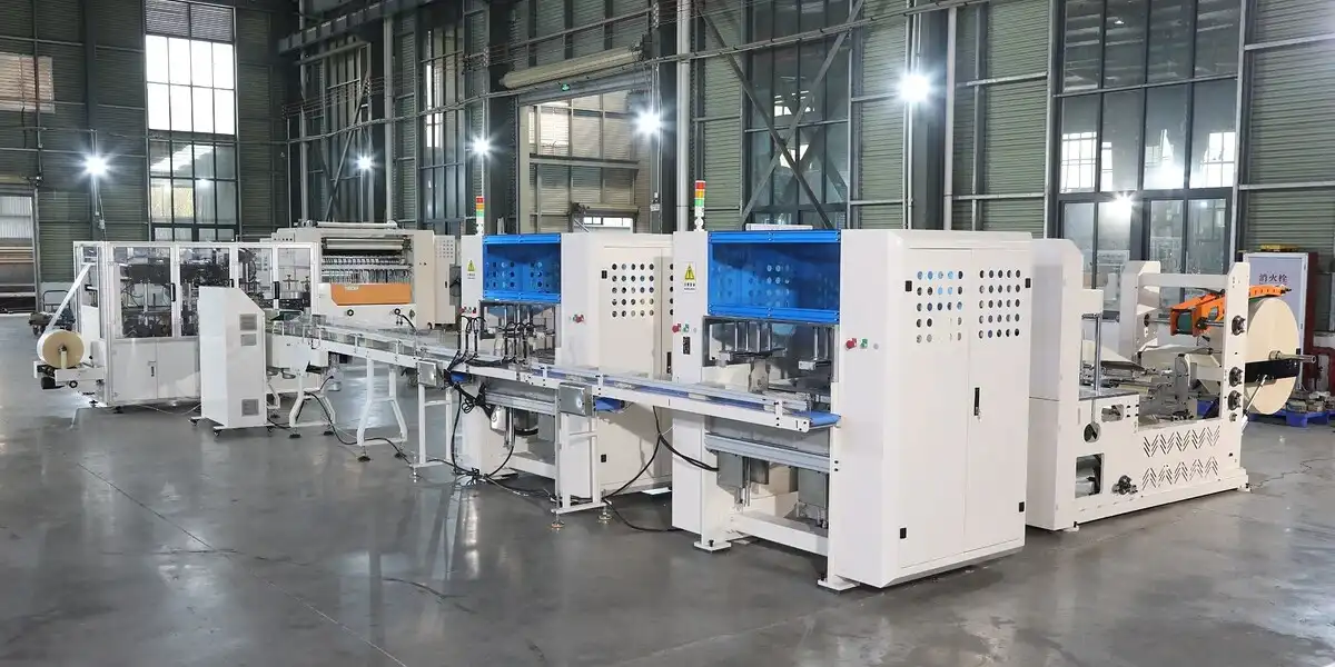 fully automatic paper napkin machin