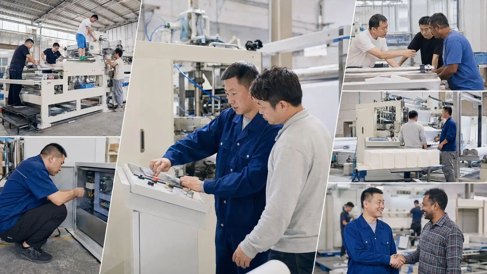 toilet paper manufacturing equipment