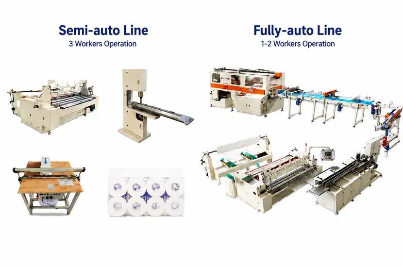 How to choose a fully automatic toilet paper machine manufacturer?