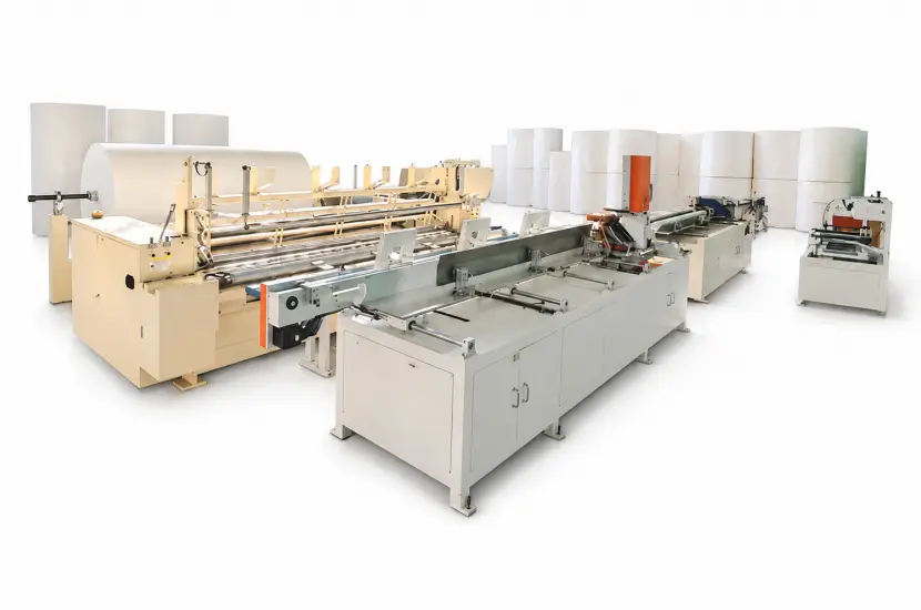 What are the Different Types of Toilet Paper Making Machines?
