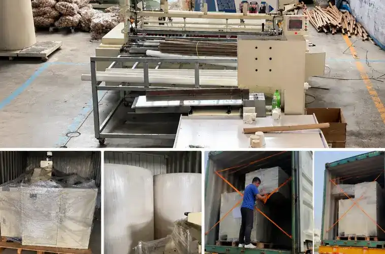 Successful Installation of Toilet Paper Rewinding Machine Line in Argentina